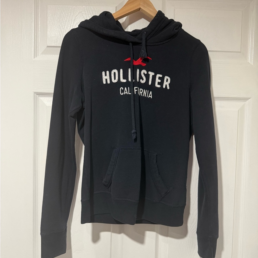 Hollister Women's Black Hoodie